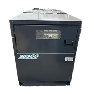 エアマン ディーゼル 発電機 60kva SDG60